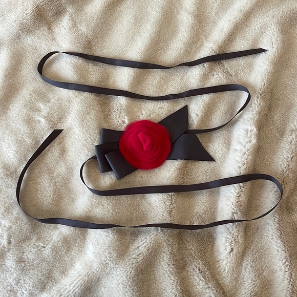 Bow, flower tie belt from jcrew! - Picture 2 of 3